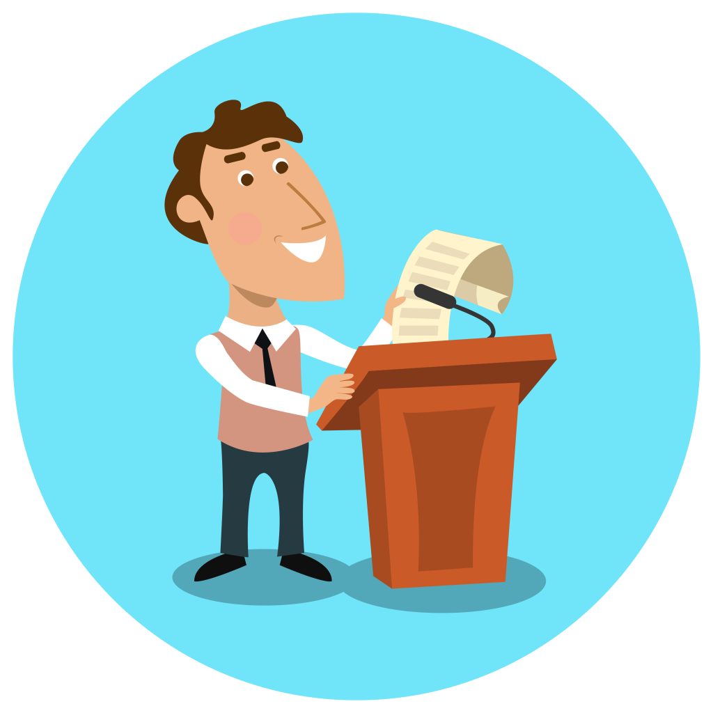 The purpose of speech